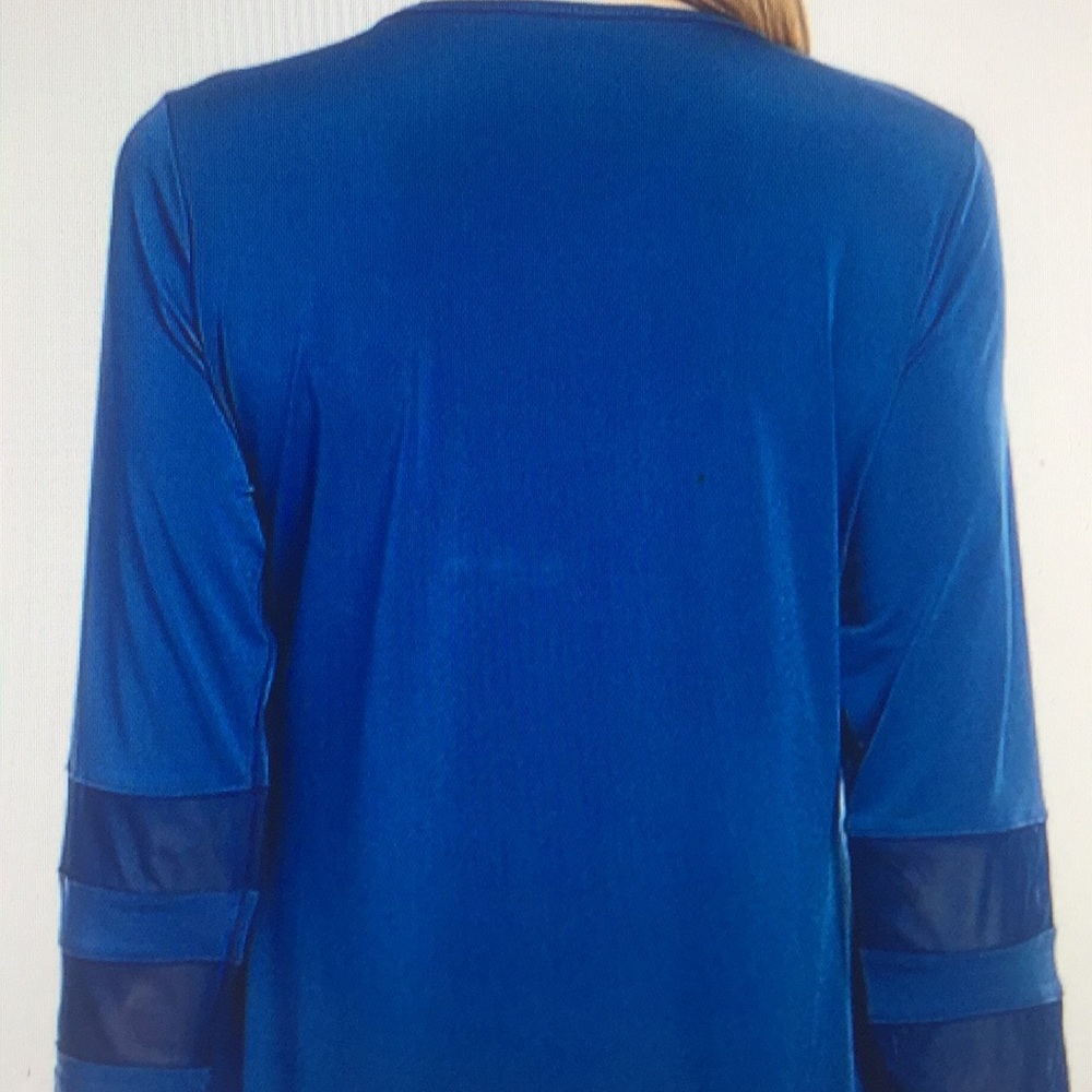 MADE in USA LARGE Stretch Mesh Dress - Picture 6 of 7